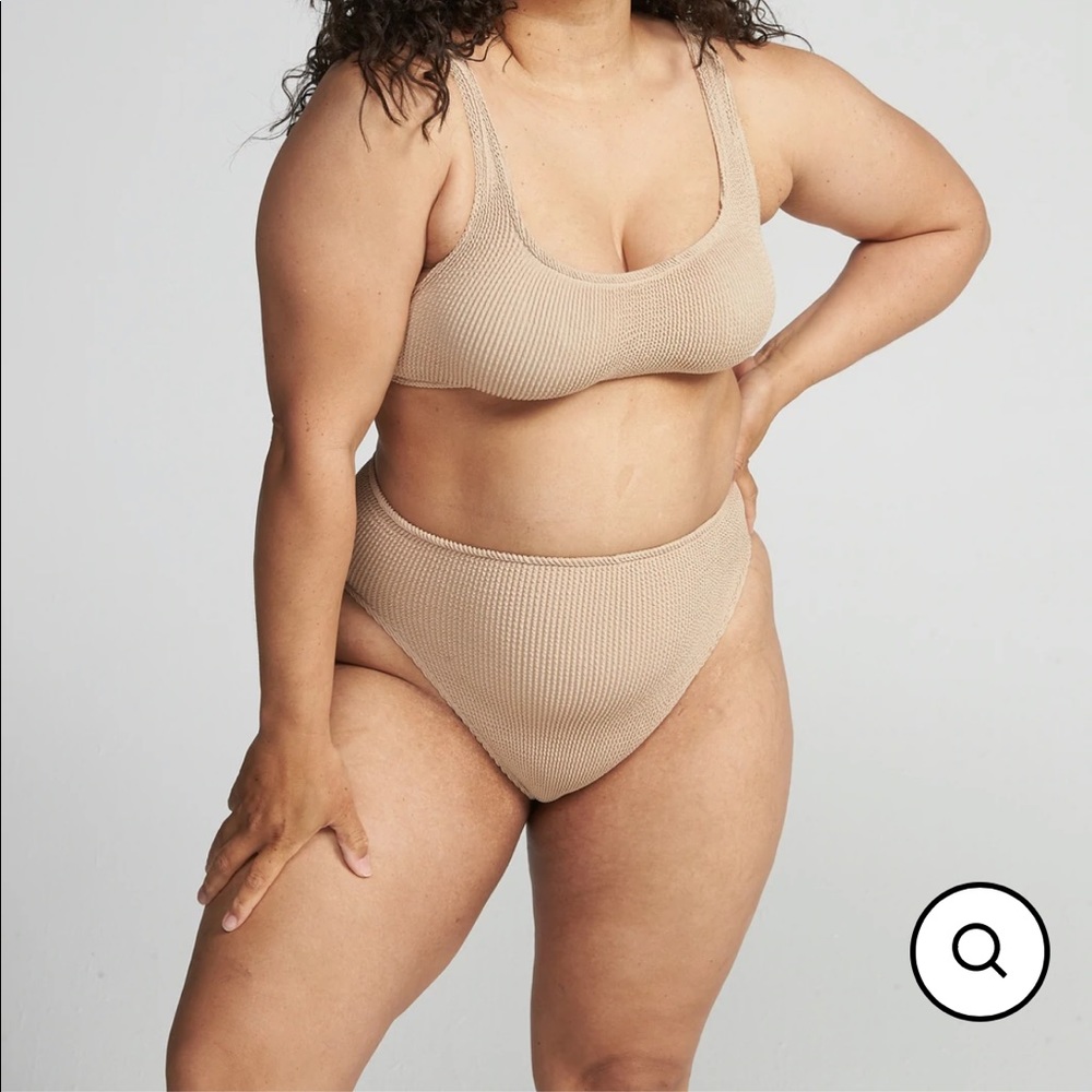 YouSwim Beige Highwaist Swimsuit